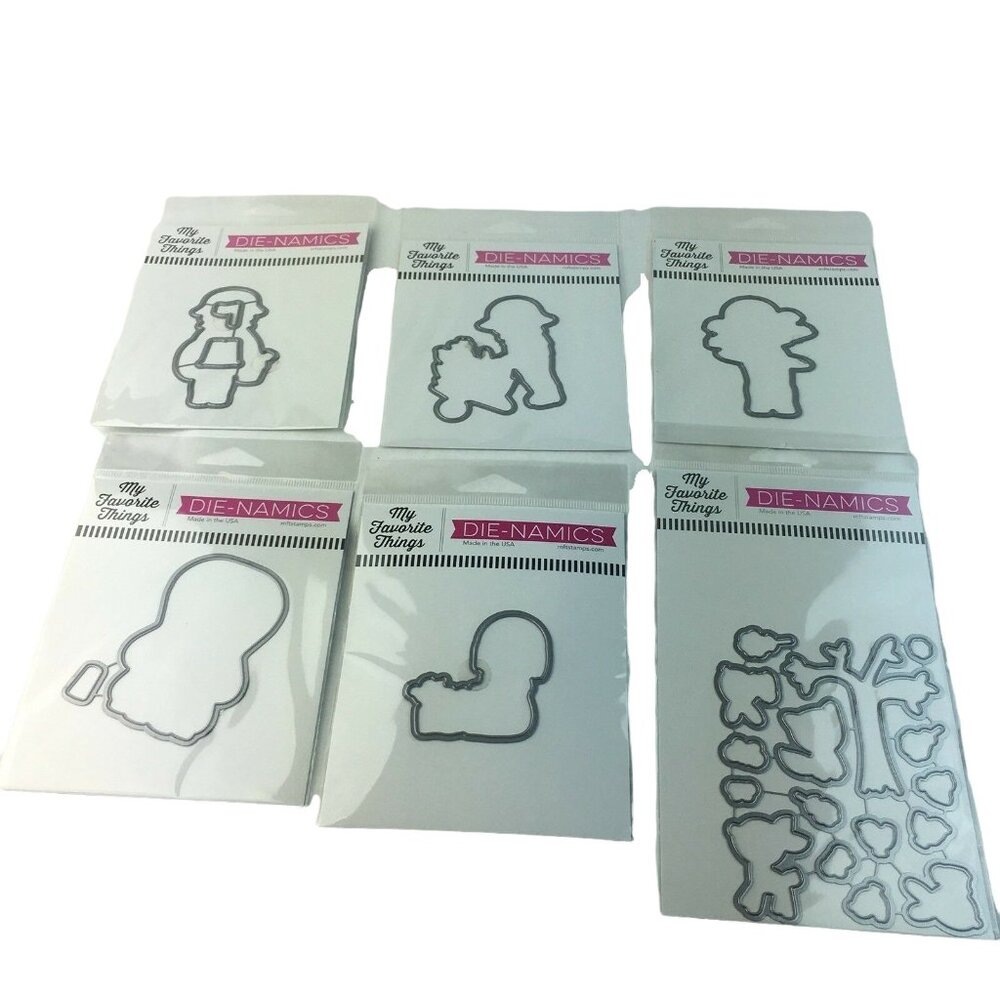 Lot 6 Retired My Favorite Things Die Namics Crafti Cutting Dies New u